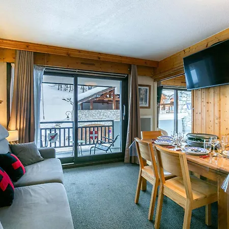 Coquet Avec Balcon, Wifi, 2 Pieces, * Val-dʼIsère